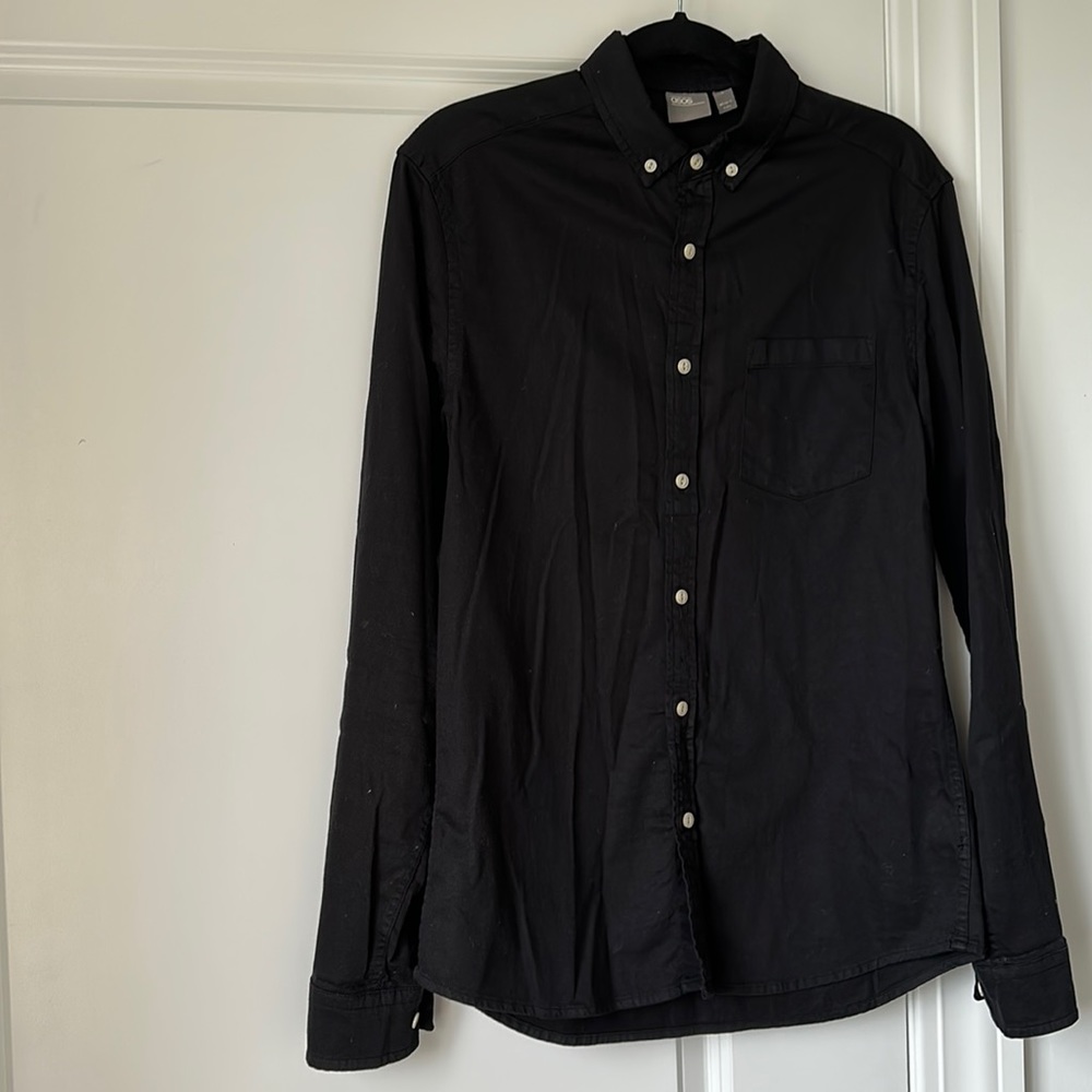 ASOS Casual Black Button Down